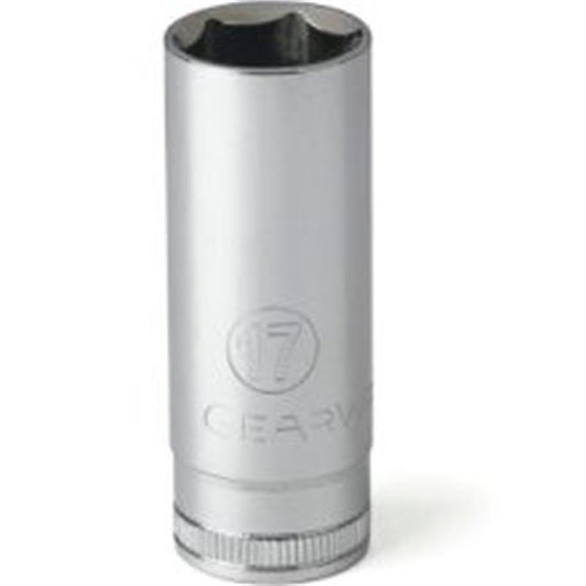GearWrench Deep Socket — 12mm, 1/4in. Drive, 6-Point, Model# KDT80147